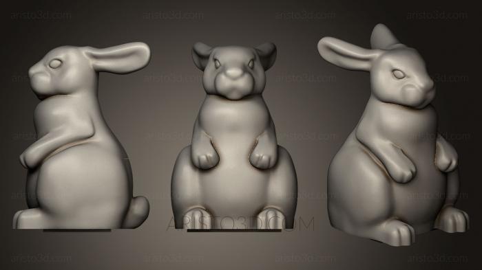 Animal figurines (STKJ_0610) 3D model for CNC machine